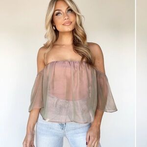 Lane 201 Barely Blushing Top